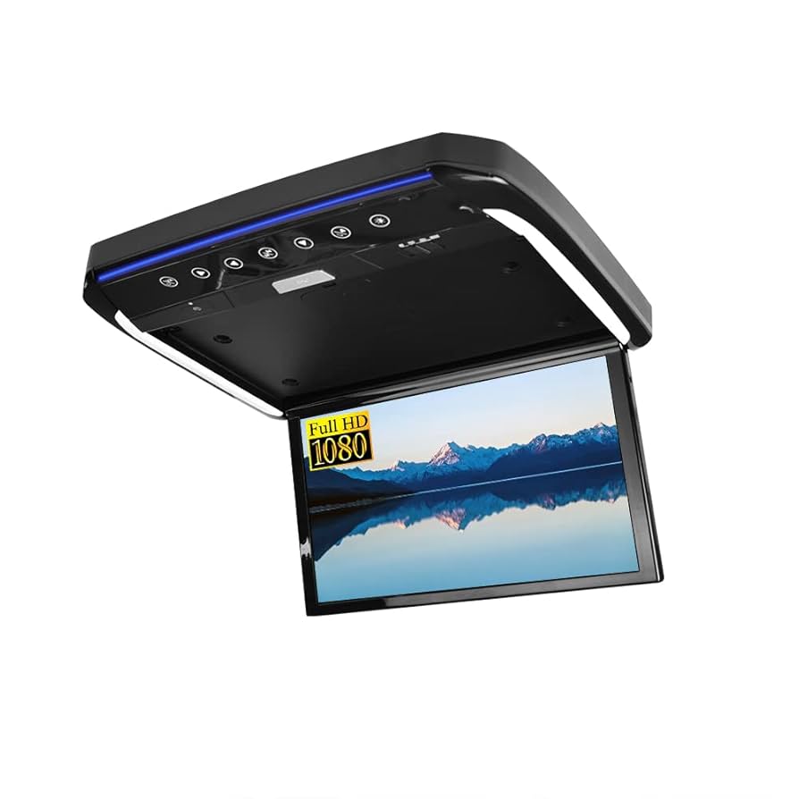 Amazon.co.jp: 15.6インチ大迫力画面フリップダウンダウン